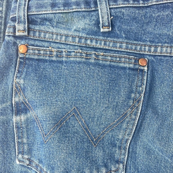 Wrangler Mens Cowboy Cut 13MWZ Distressed Jeans, size 38x36 - Picture 12 of 13